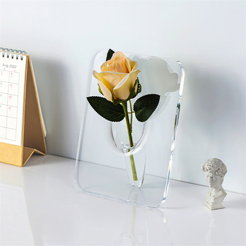 Acrylic Frame Vase