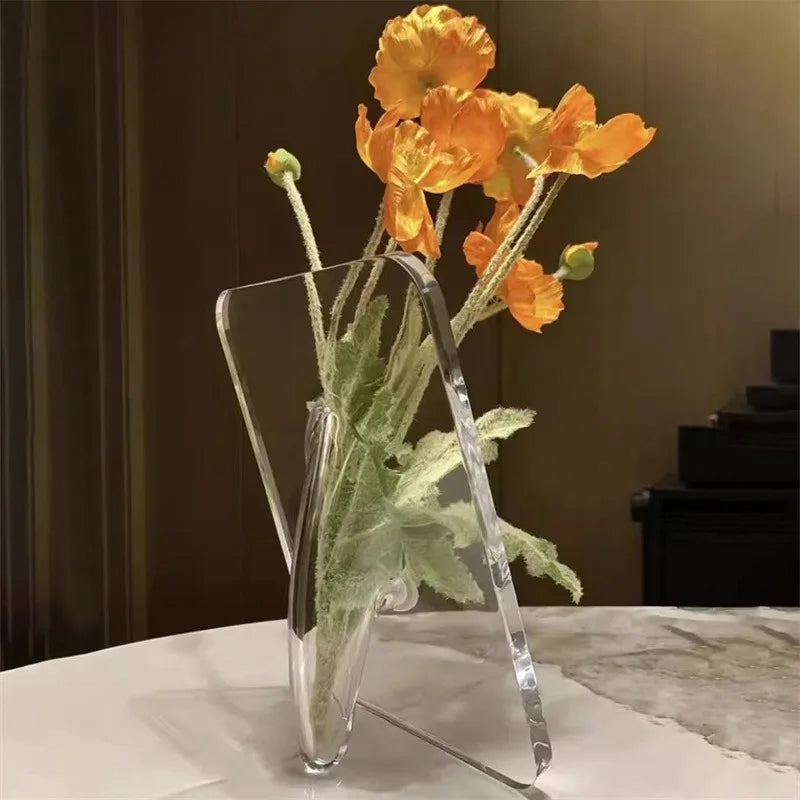 Acrylic Frame Vase