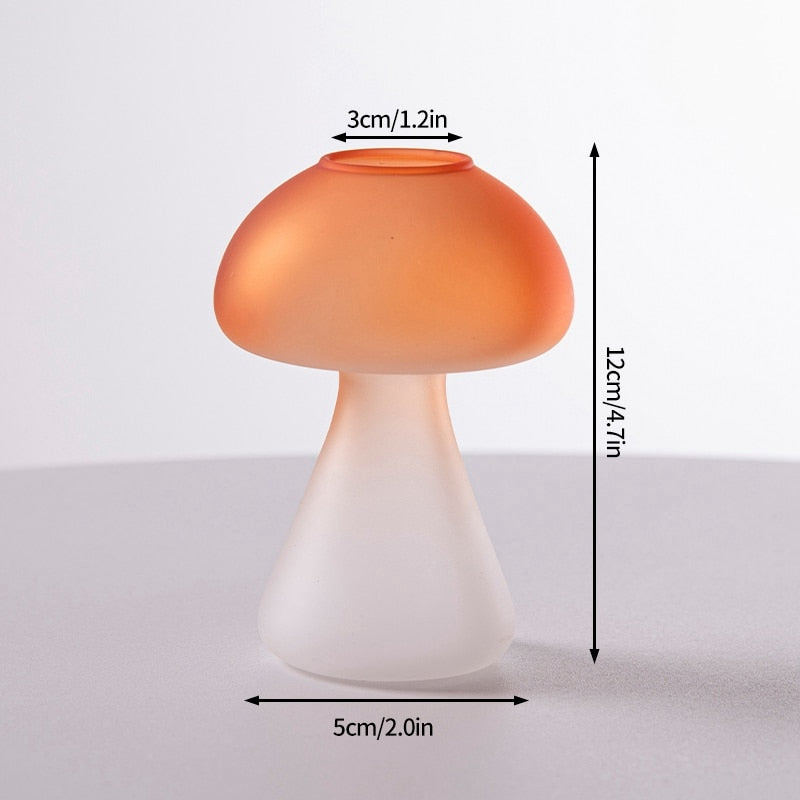 CRYSTAL MUSHROOM JARS