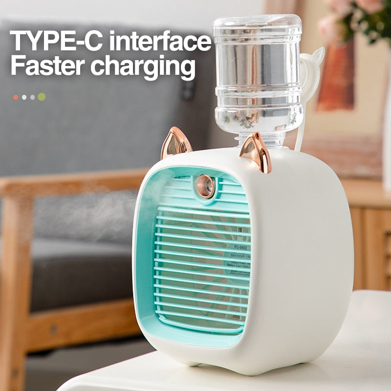 Mini Air Cooler Fan USB
