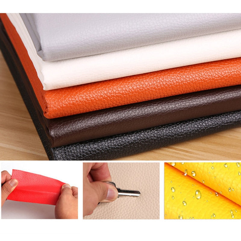 Adhesive Leather
