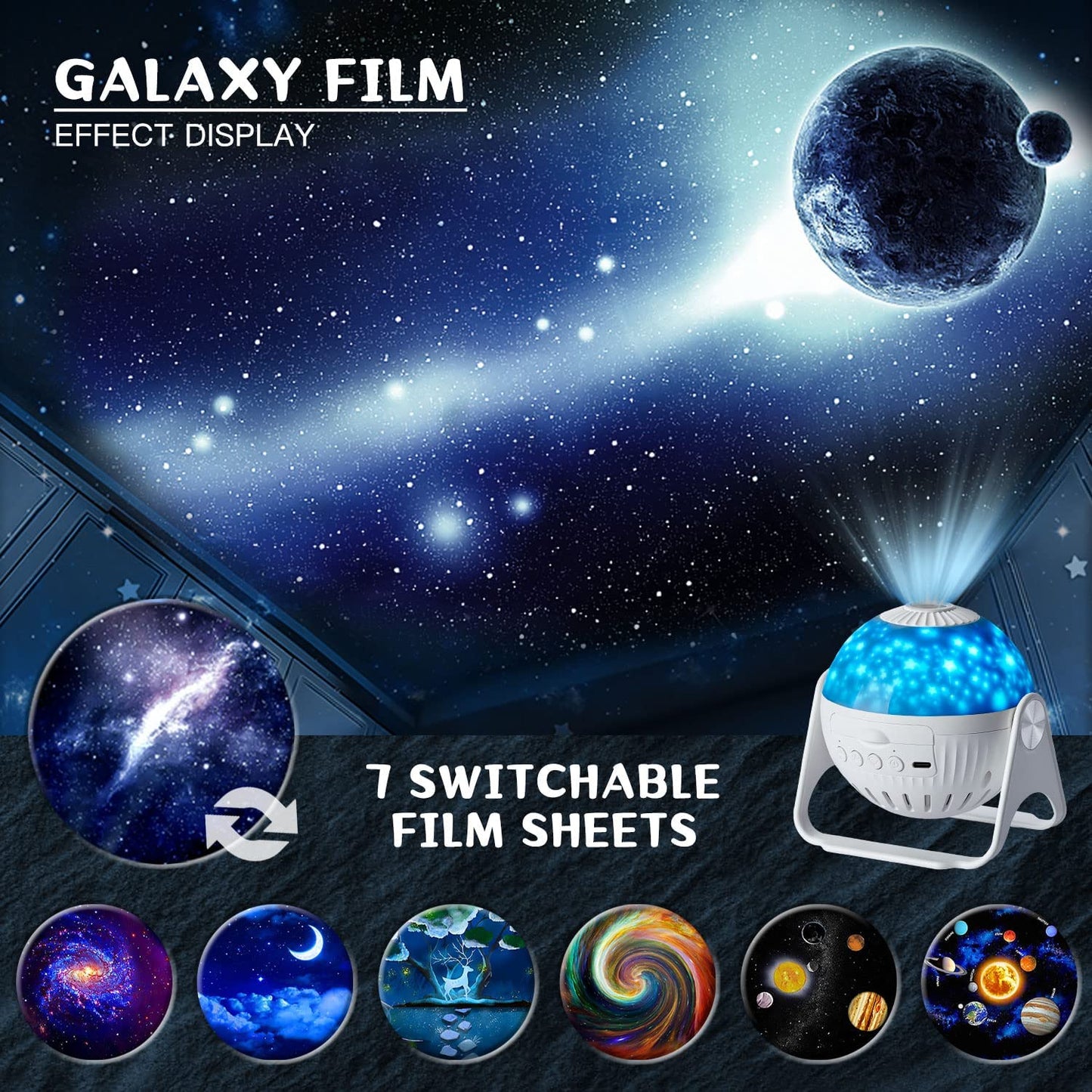 PLANETARIUM GALAXY PROJECTOR