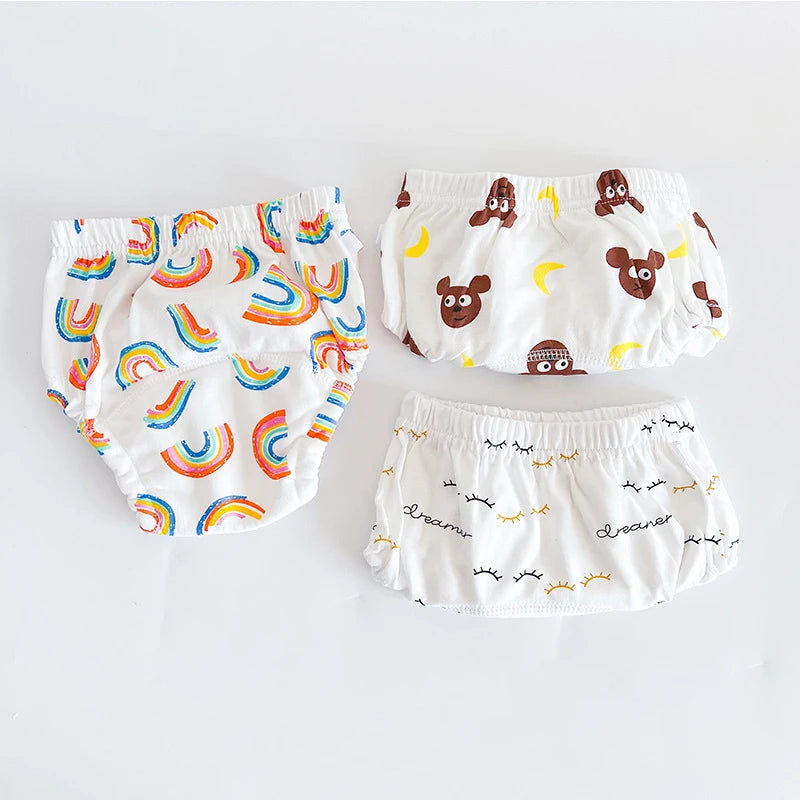 3Pc Reusable Baby Diapers