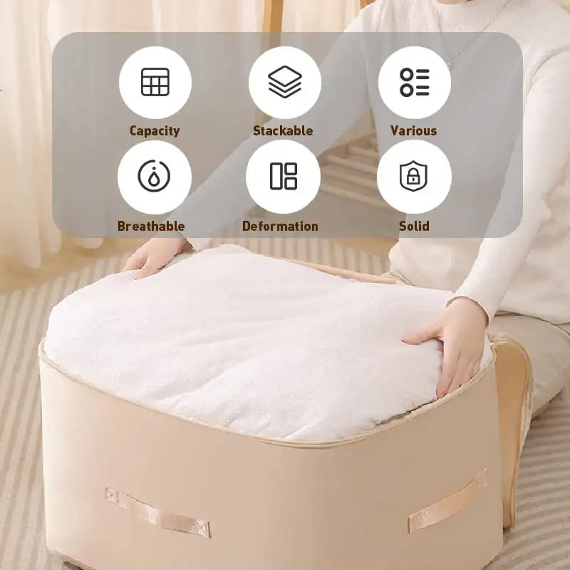 Ultra Space-Saving Self-Compression Organizer
