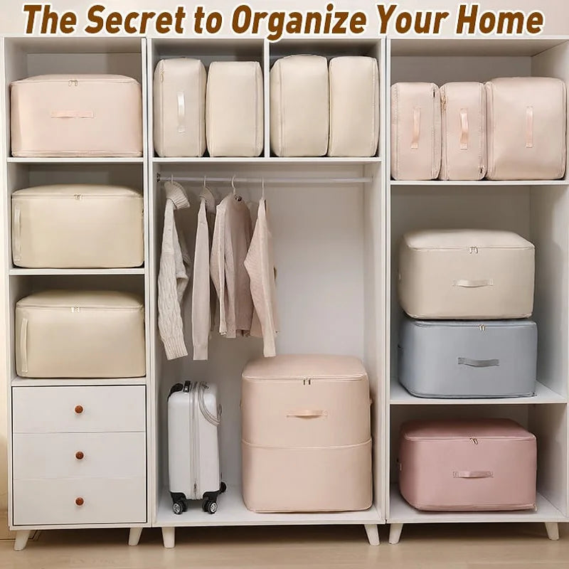 Ultra Space-Saving Self-Compression Organizer