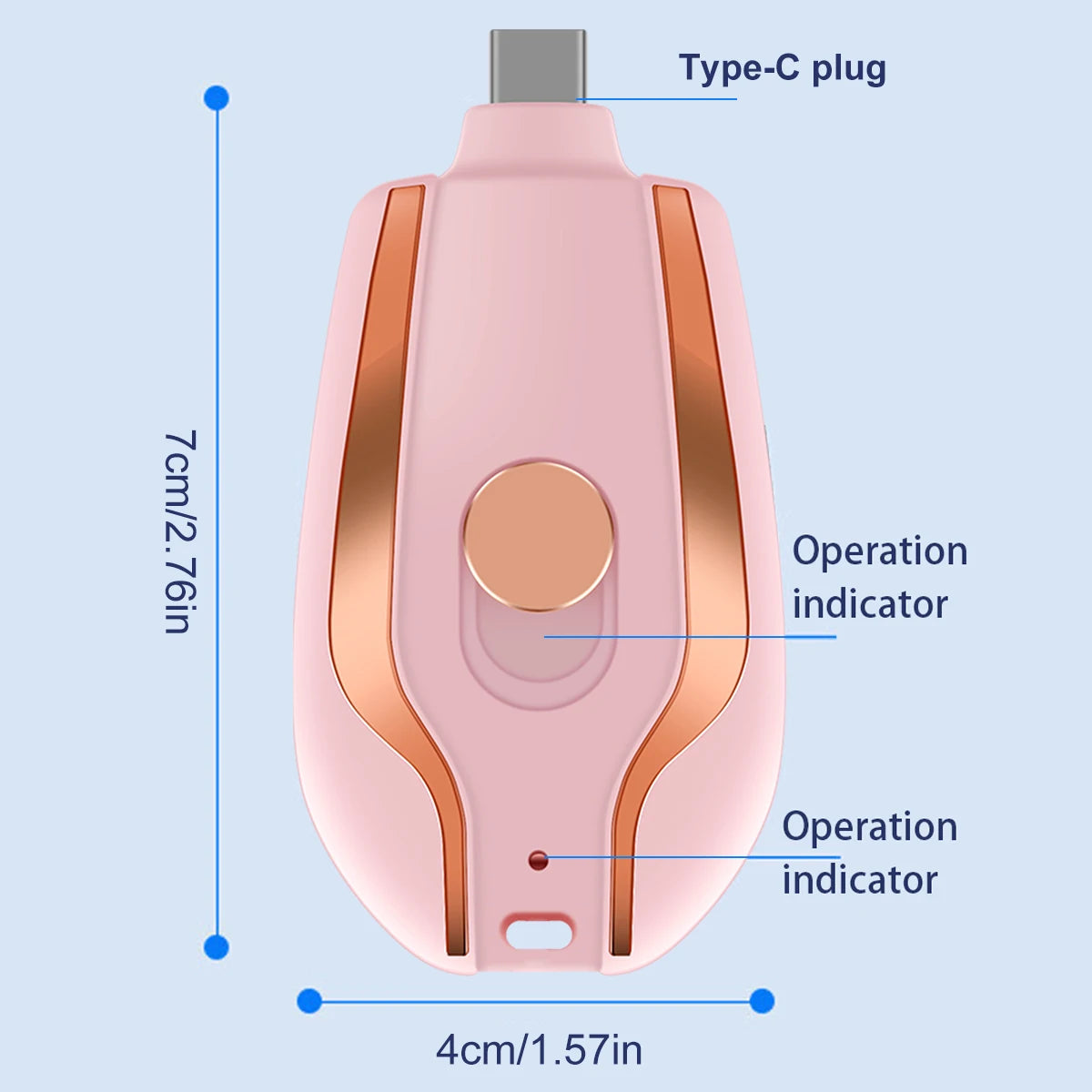 Keychain Portable Charger