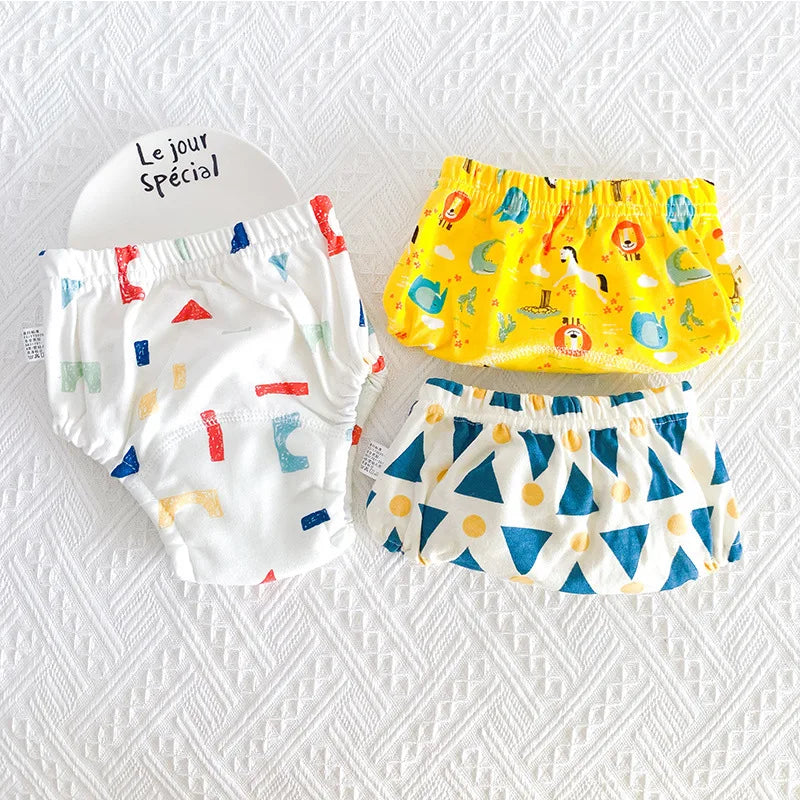 3Pc Reusable Baby Diapers