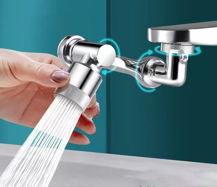 Full Rotating Universal Faucet Tap Extender