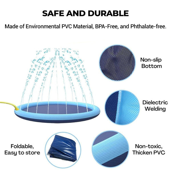 Dog Splash Sprinkler Pad