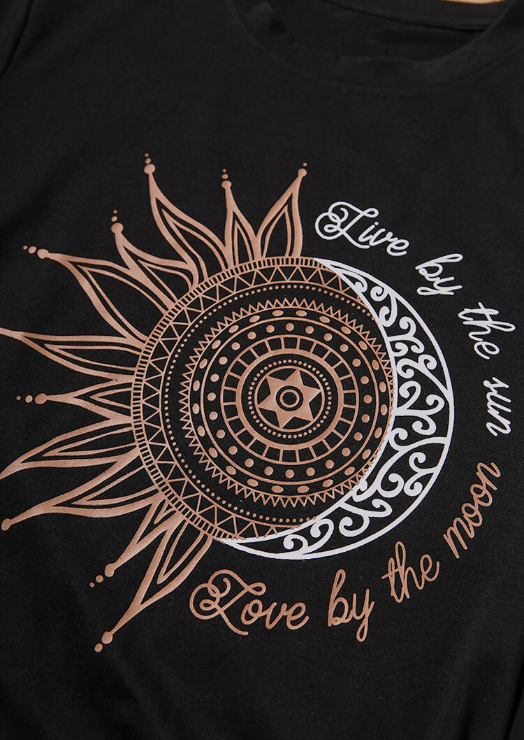 Sun & moon t-shirt
