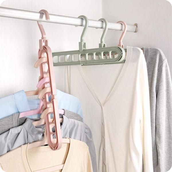 Hanger storage rack