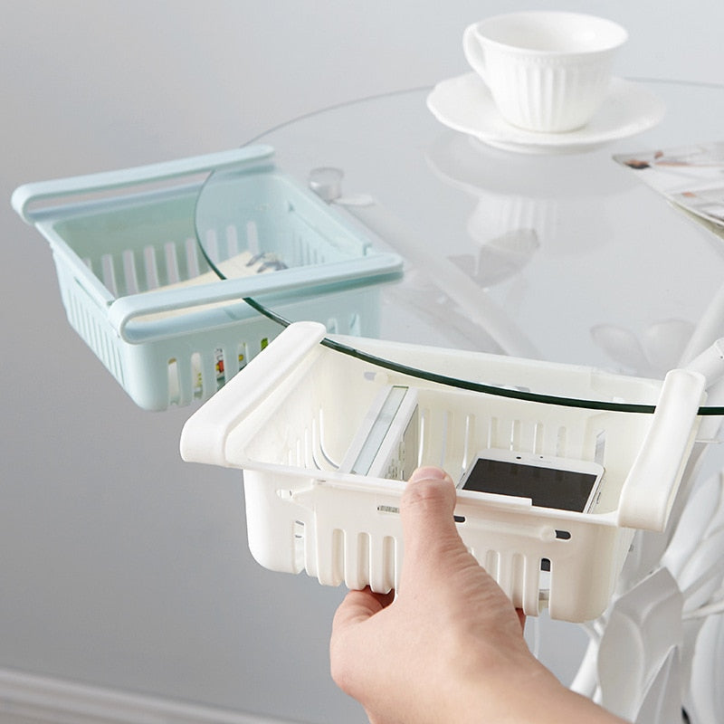 Adjustable Fridge Storage Drawer