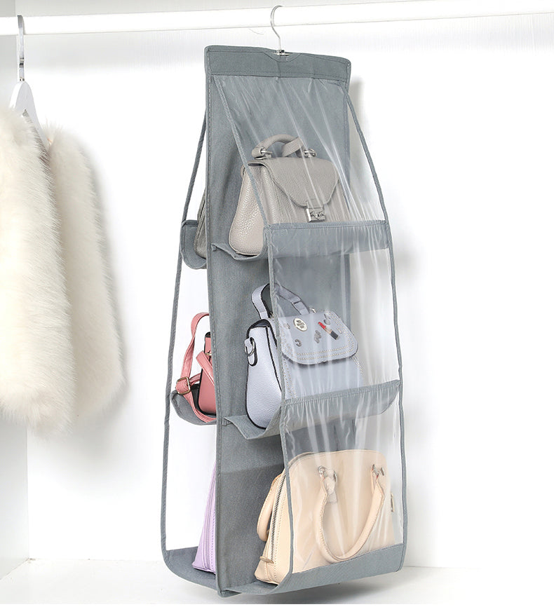 The hanging sorting bags