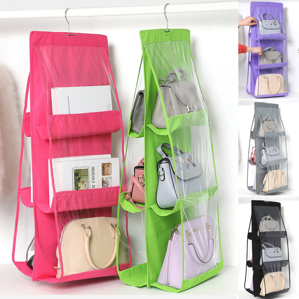 The hanging sorting bags