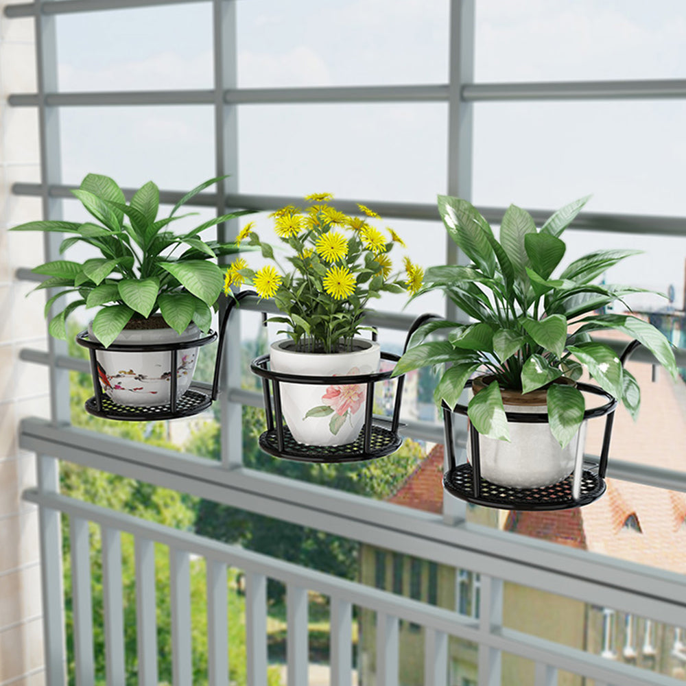 flower- Railing Planter Holder