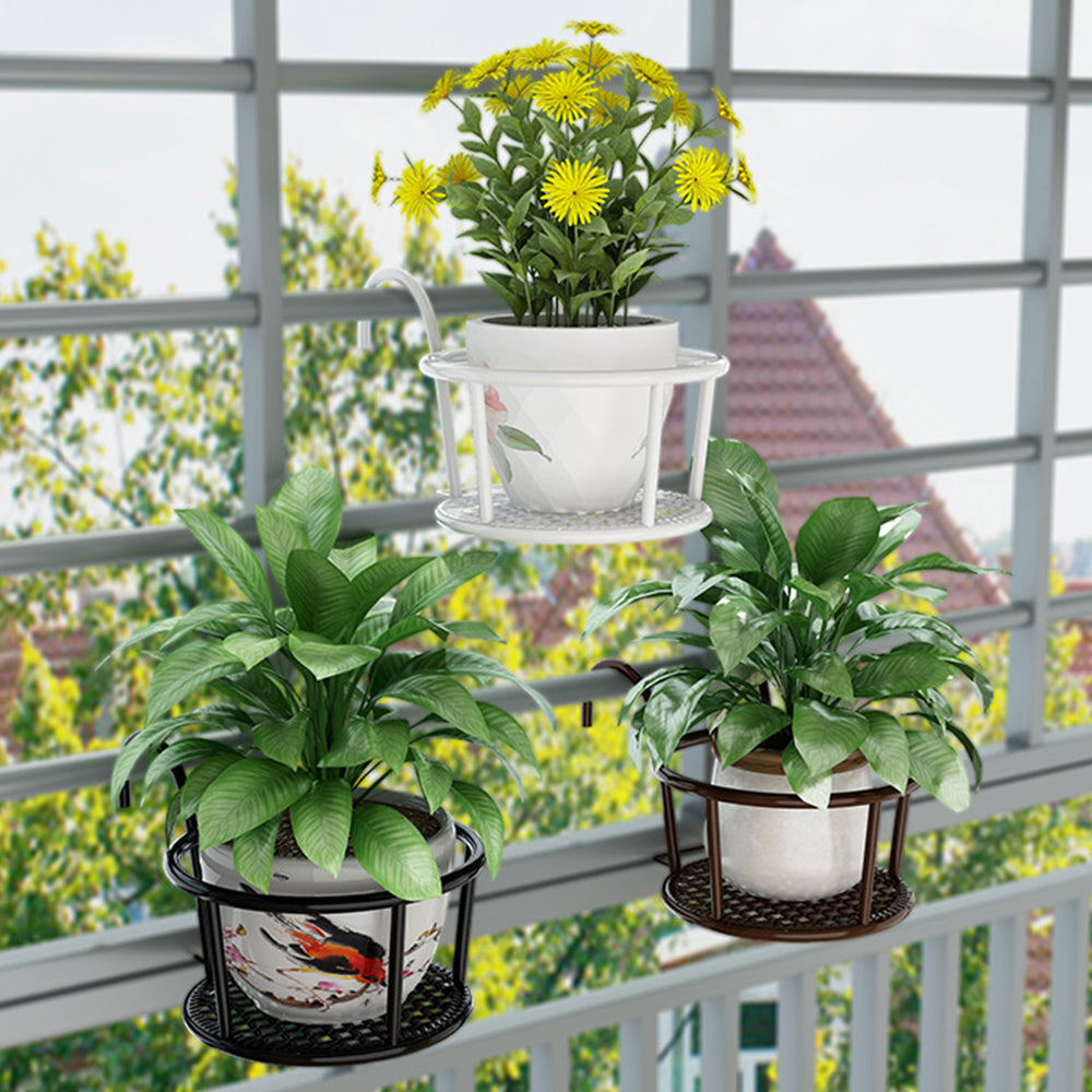 flower- Railing Planter Holder