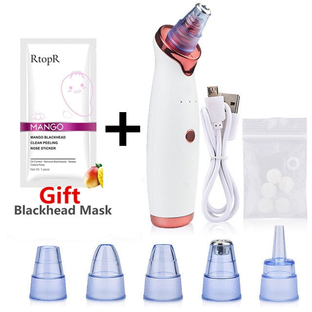 Electric pore cleaner and blackhead remover