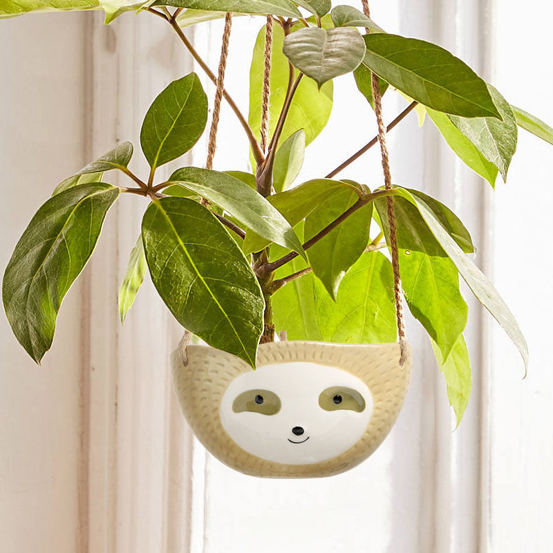 Hanging Sloth Planter