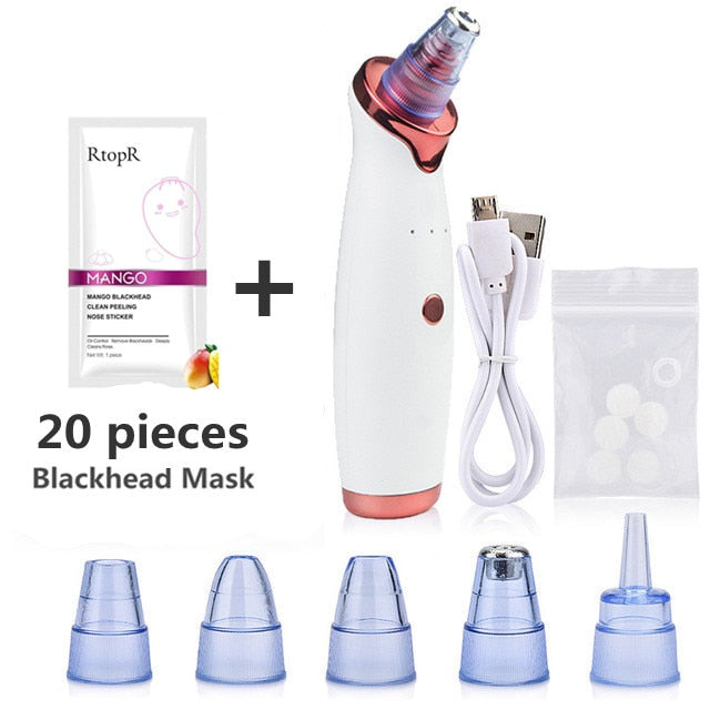 Electric pore cleaner and blackhead remover