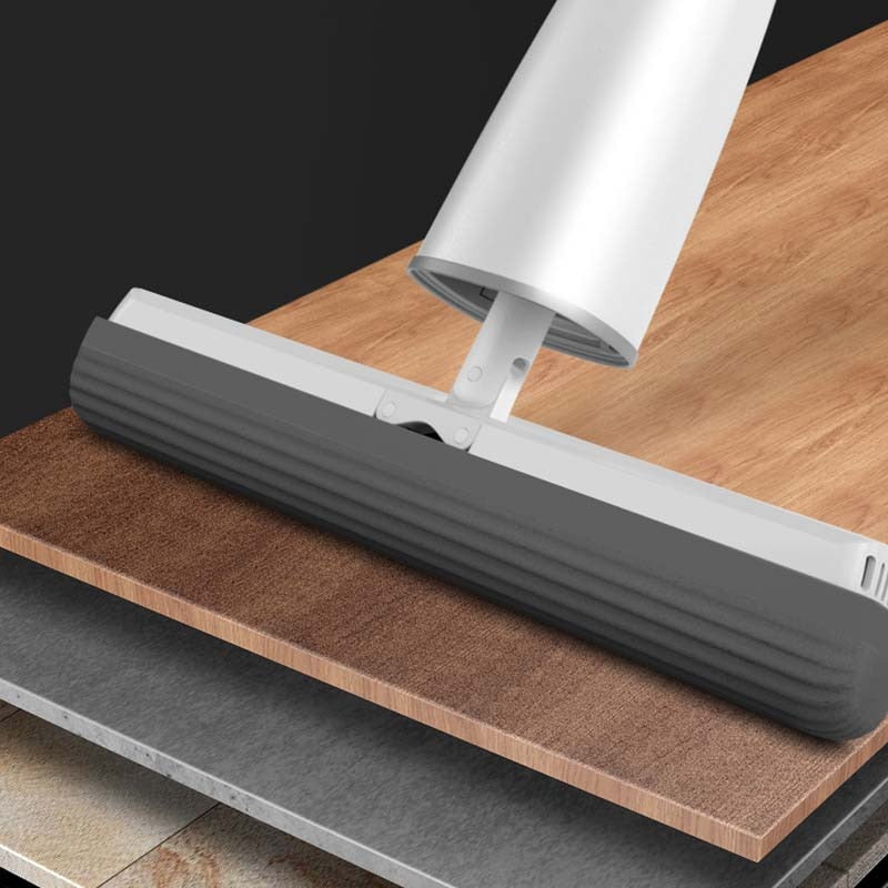 Self-Wringing Lazy Sponge Floor Mop