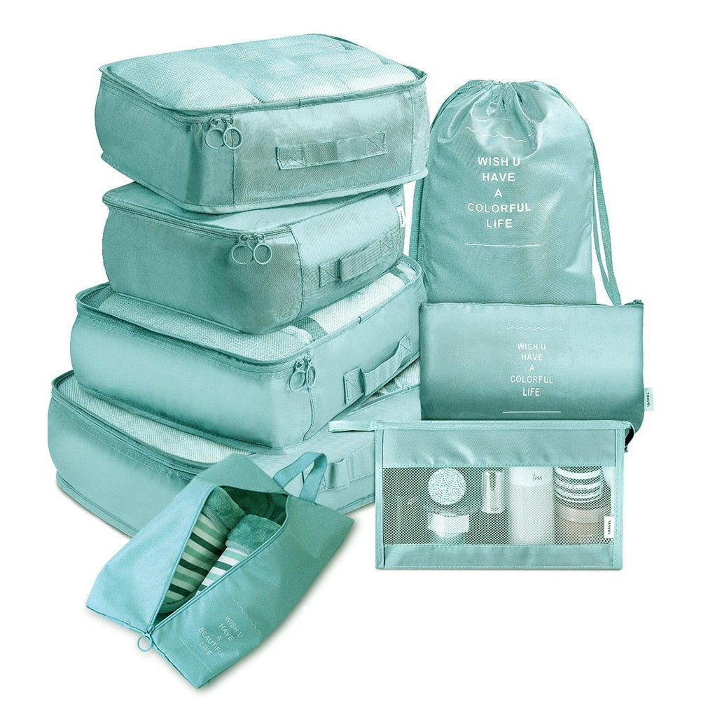 8 Pcs /Set Suitcase Organize Storage Bag