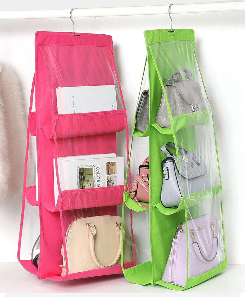 The hanging sorting bags
