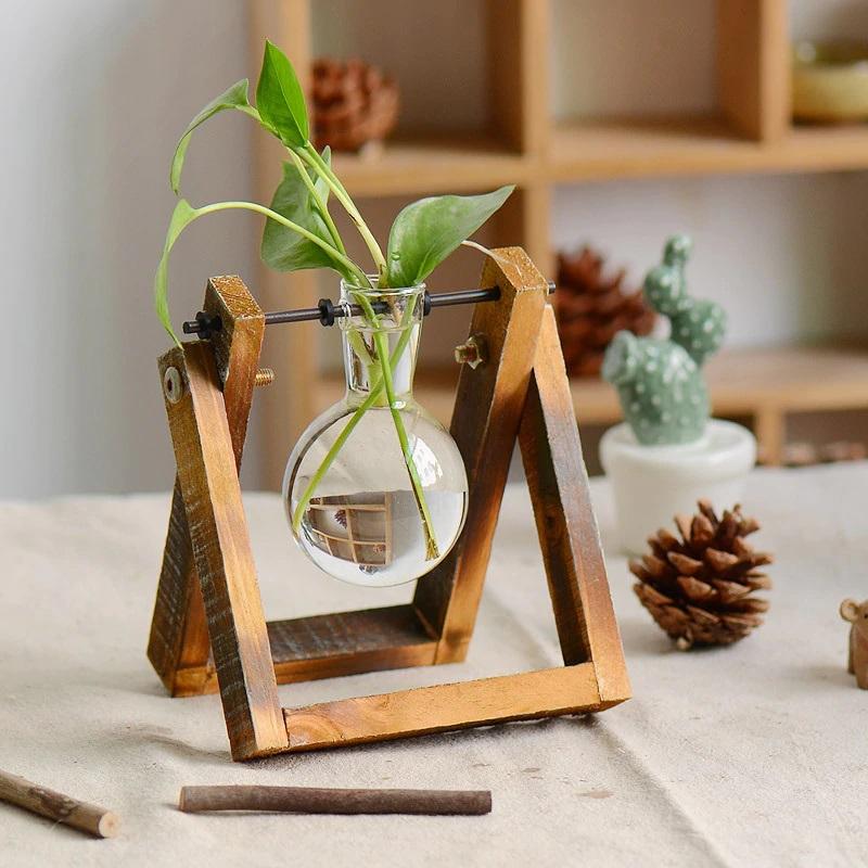 CREATIVE HYDROPONIC PLANT TRANSPARENT VASE