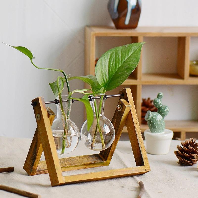 CREATIVE HYDROPONIC PLANT TRANSPARENT VASE