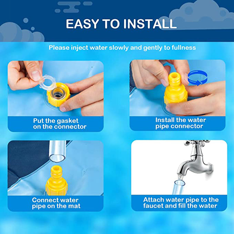 Dog Splash Sprinkler Pad