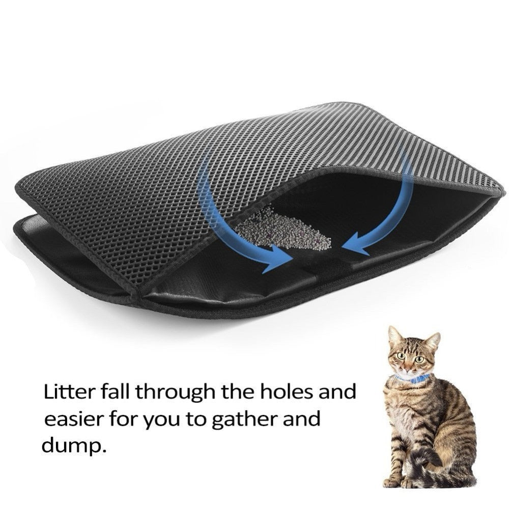 Foldable Cat Litter Mat