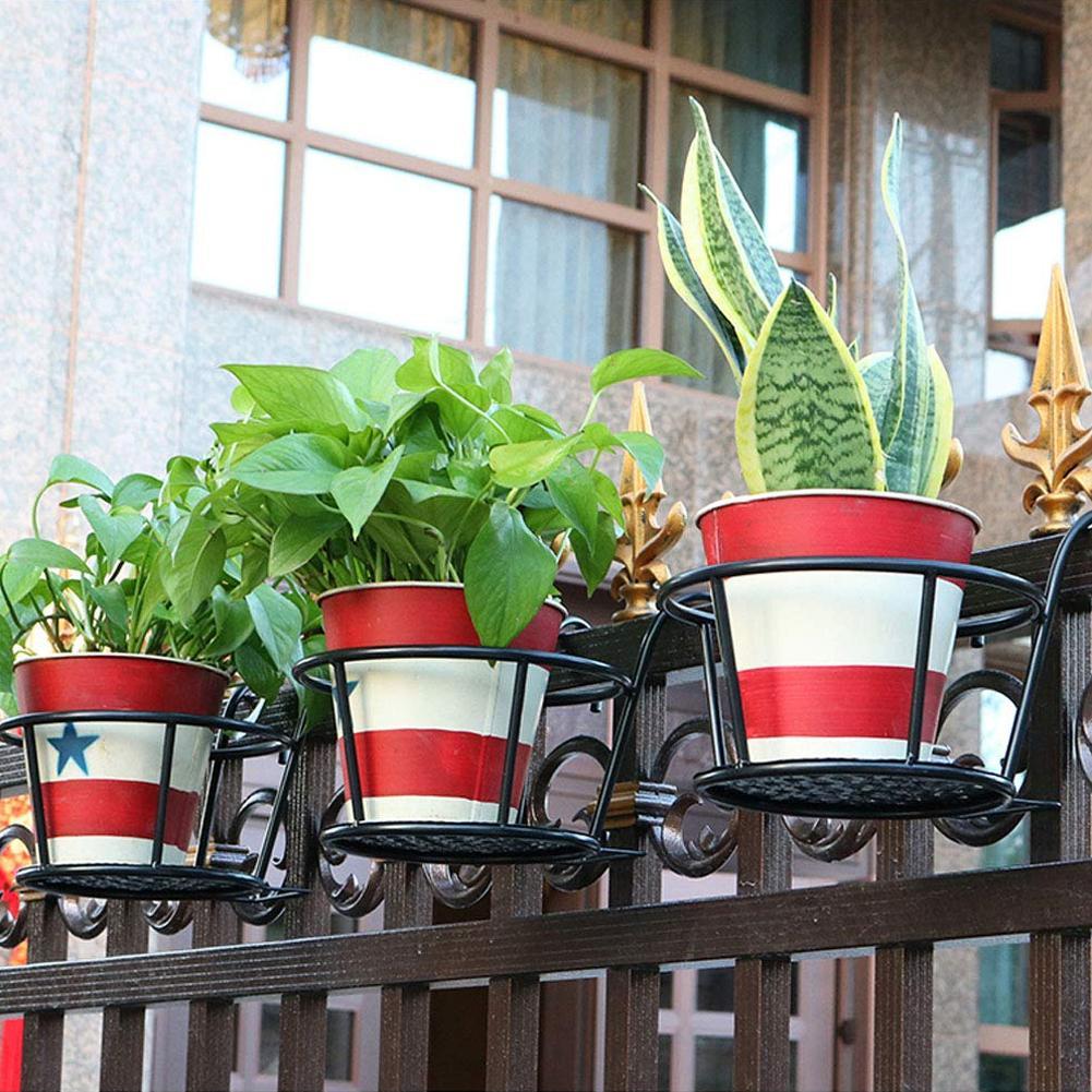 flower- Railing Planter Holder