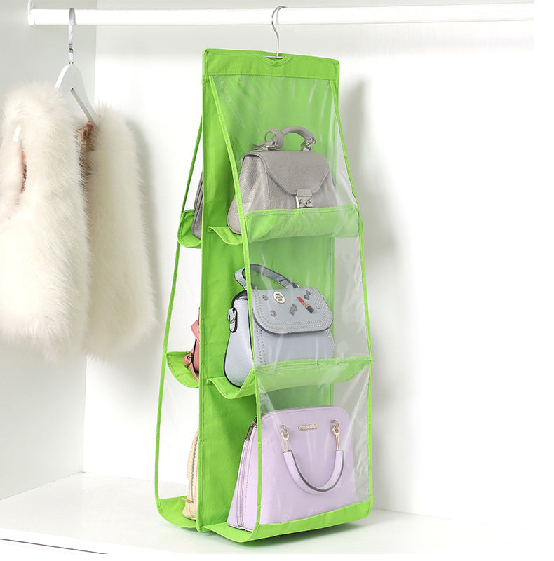 The hanging sorting bags