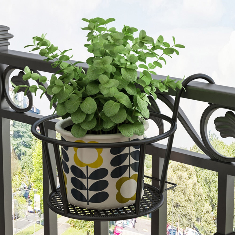 flower- Railing Planter Holder
