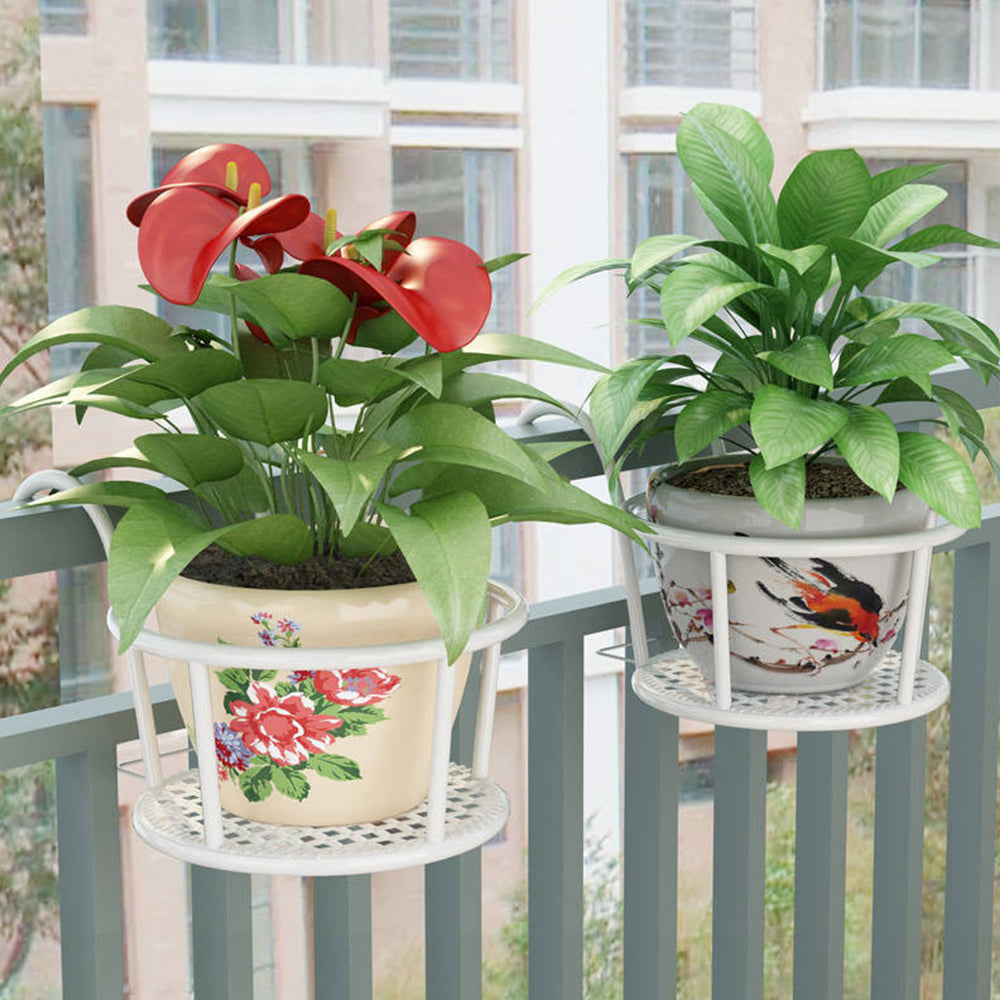 flower- Railing Planter Holder