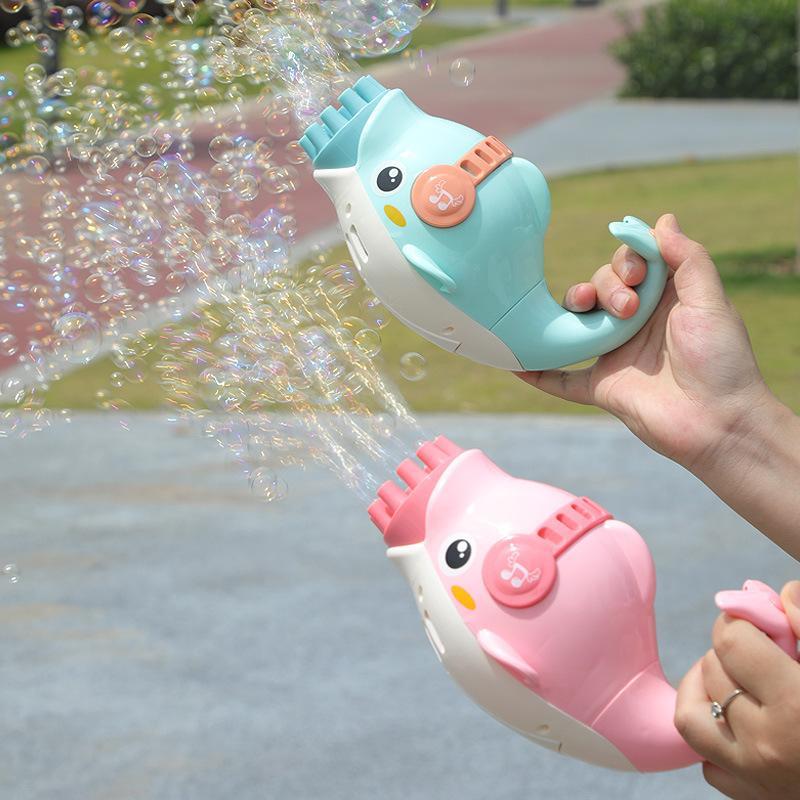 Dolphin Gatling Bubble Machine