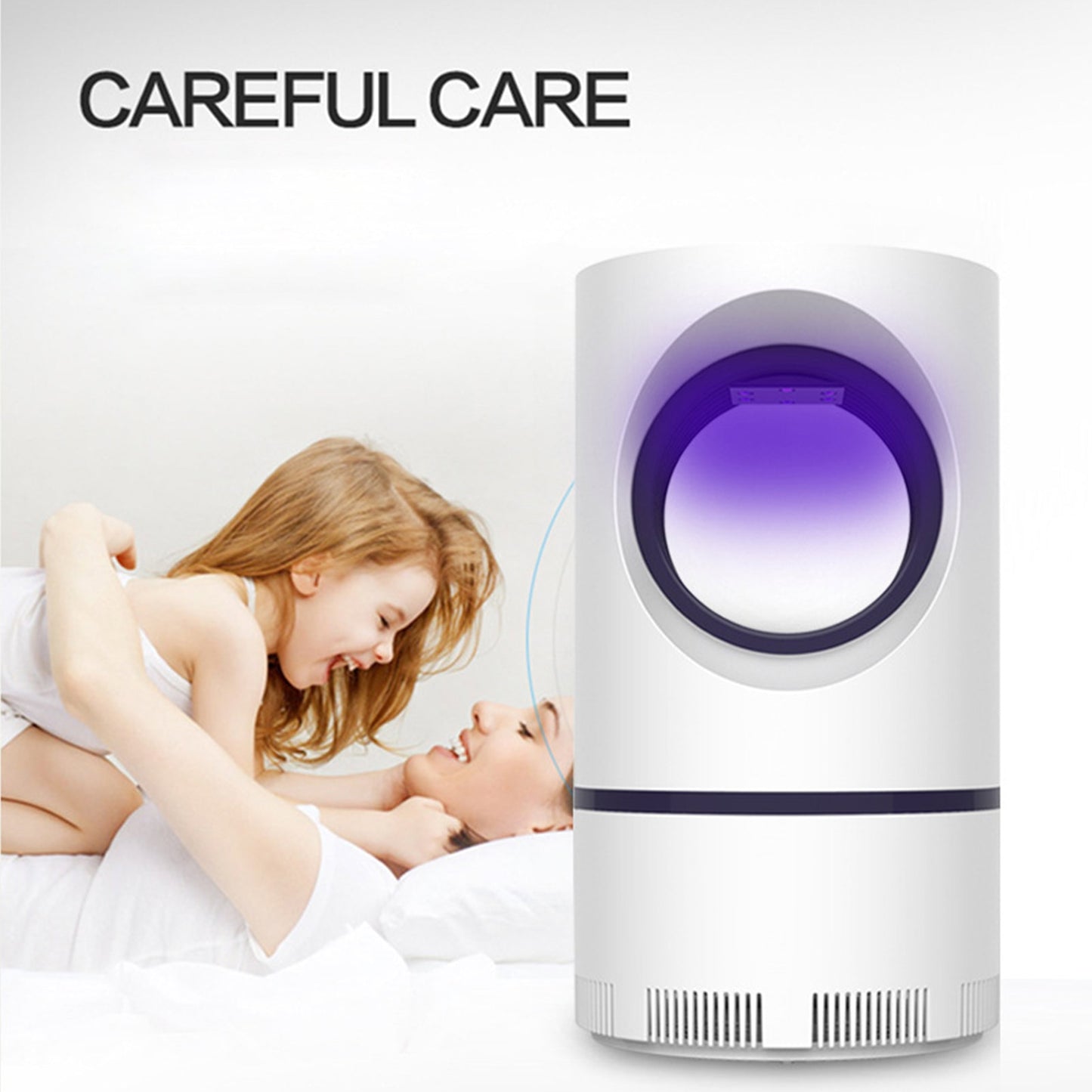 UV Anti-Mosquito Bug Silent Night Light Lamp Zapper