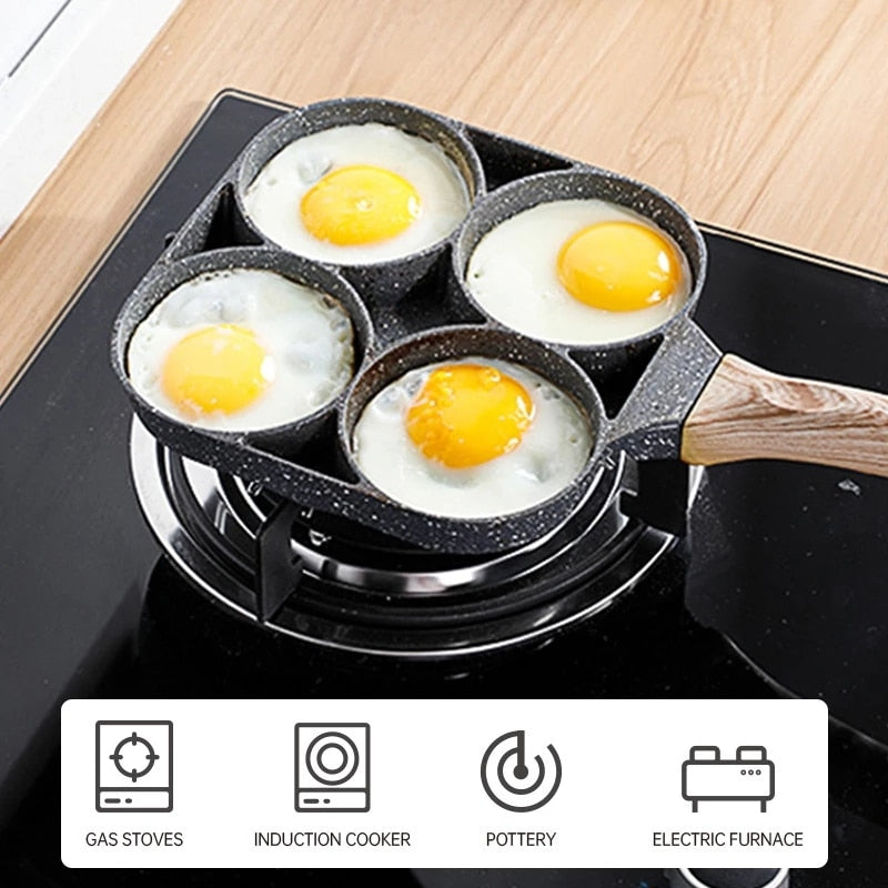 3-4 section Non-stick Grill Pan