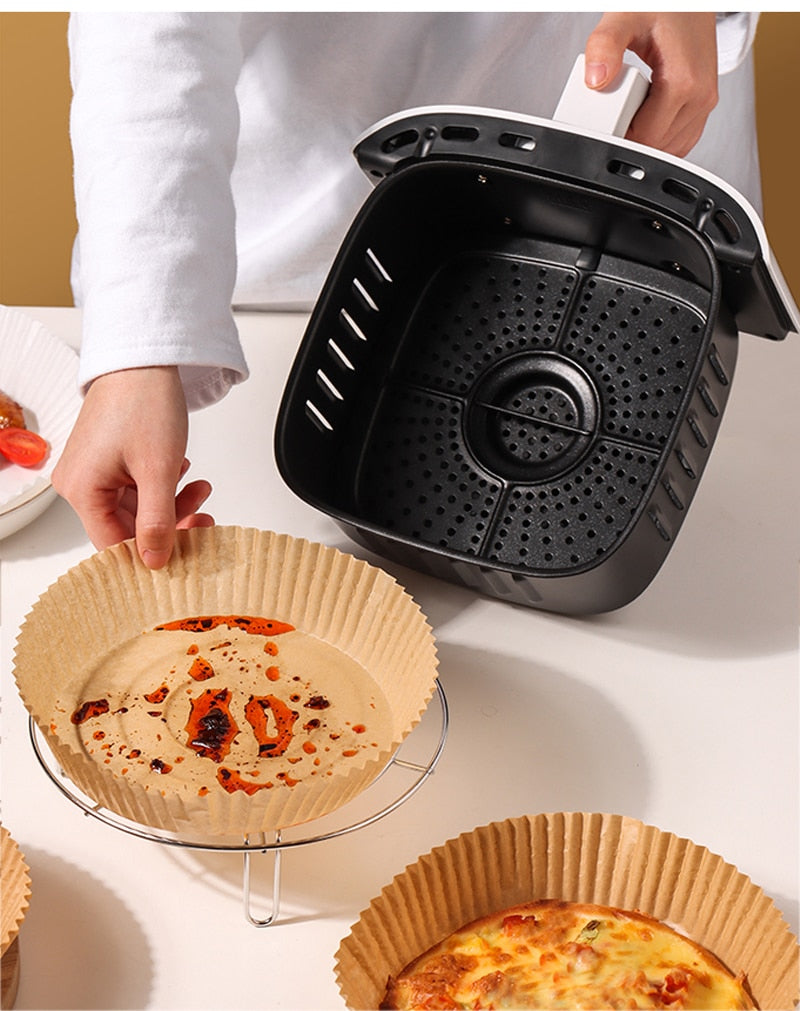 Air Fryer Disposable Paper Liner (25-50 PCS)