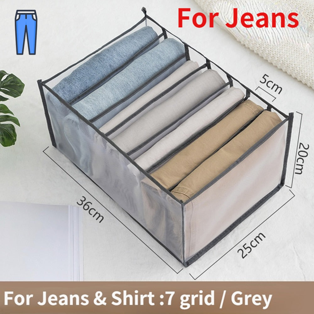 Clothes Organizer Jeans Storage Box