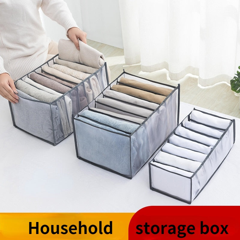 Clothes Organizer Jeans Storage Box