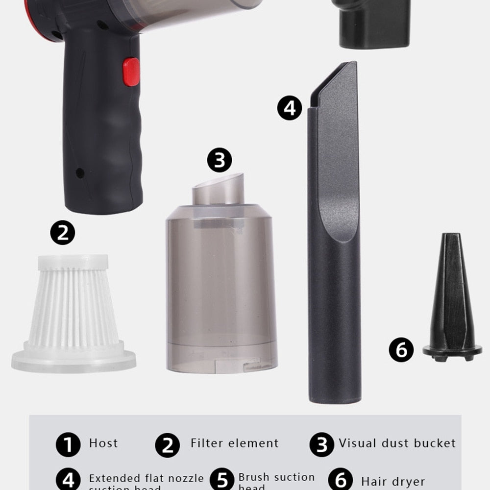 Mini Handheld Cordless Vacuum Cleaner