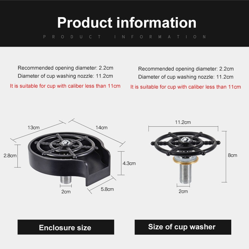 Automatic Glass Cup Washer