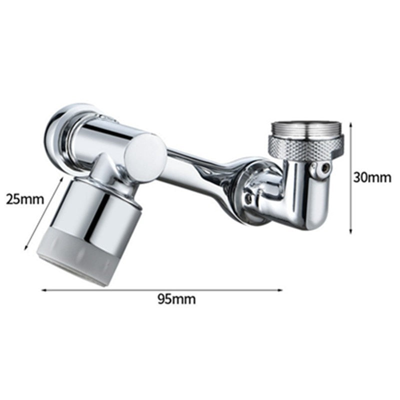 Full Rotating Universal Faucet Tap Extender