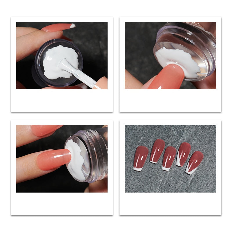 TRANSPARENT NAIL STAMPER