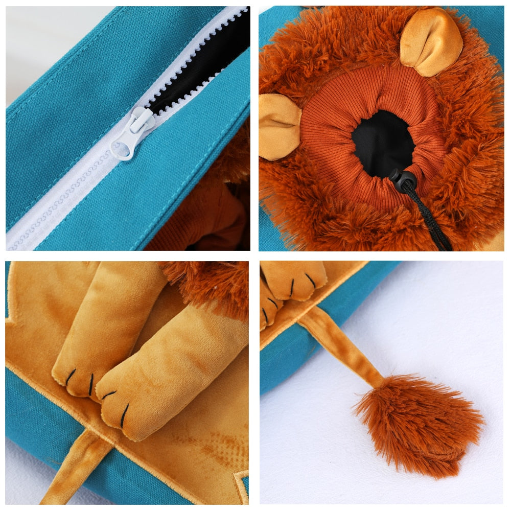 LION TOTE BAG FOR CATS