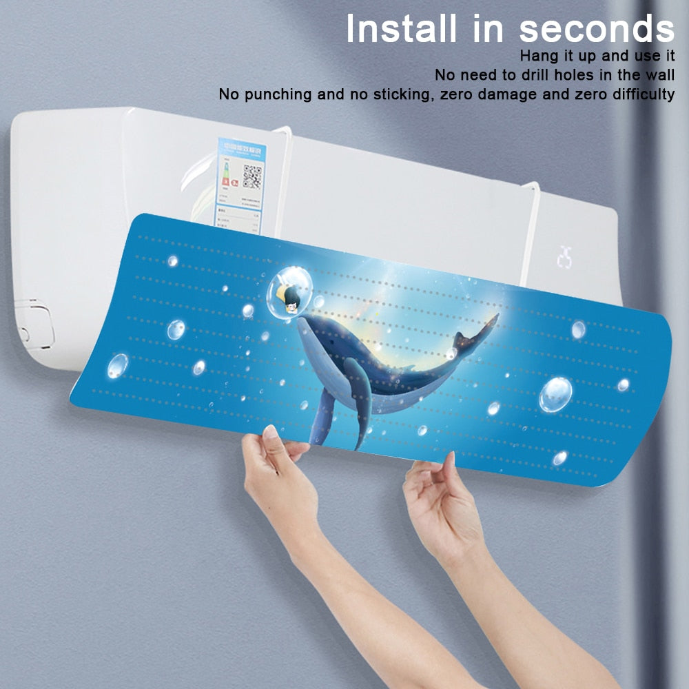AIR CONDITIONER WIND DEFLECTOR