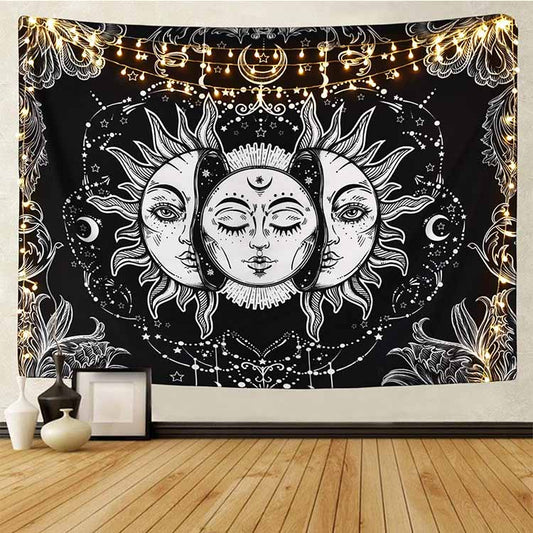 Moon Mandala Tapestry