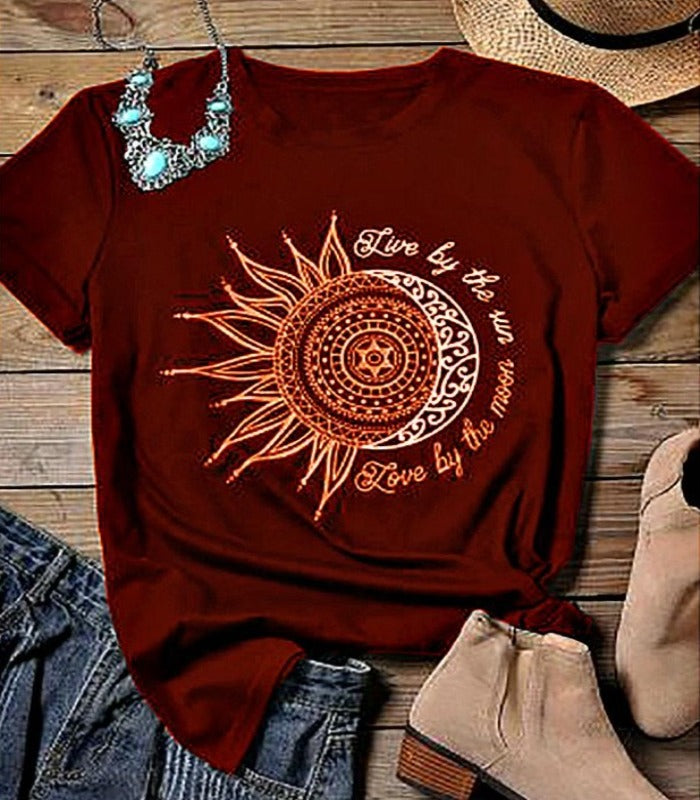 Sun & moon t-shirt