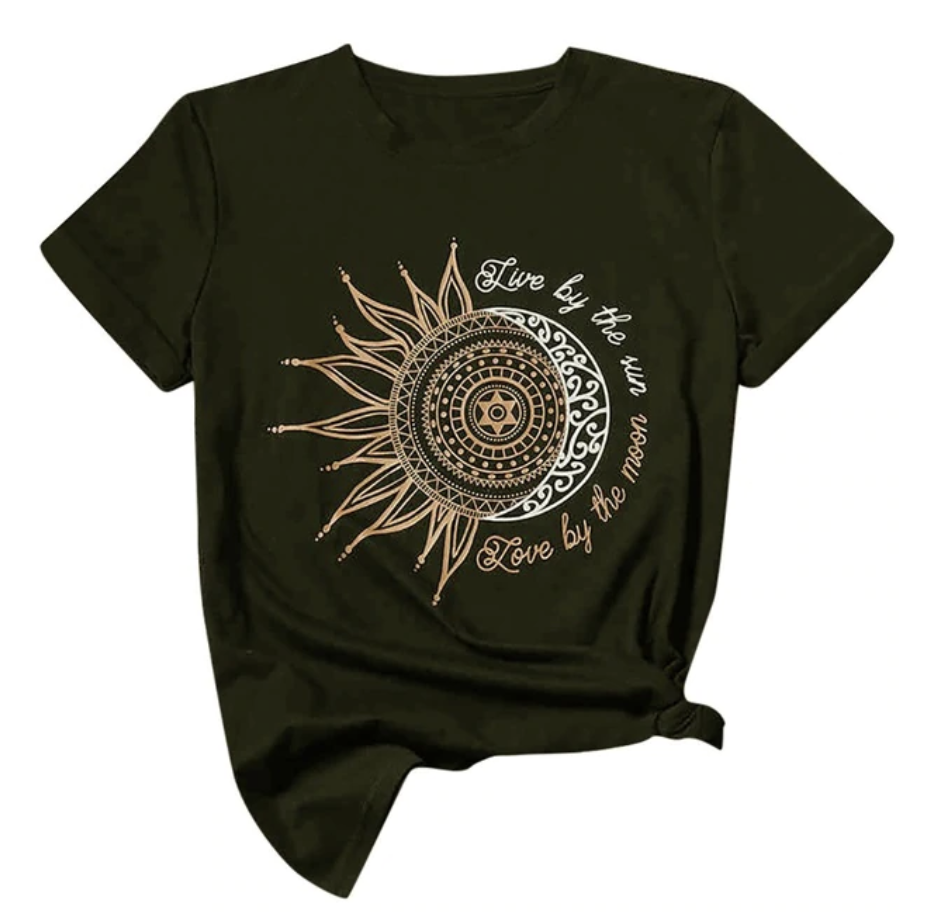 Sun & moon t-shirt