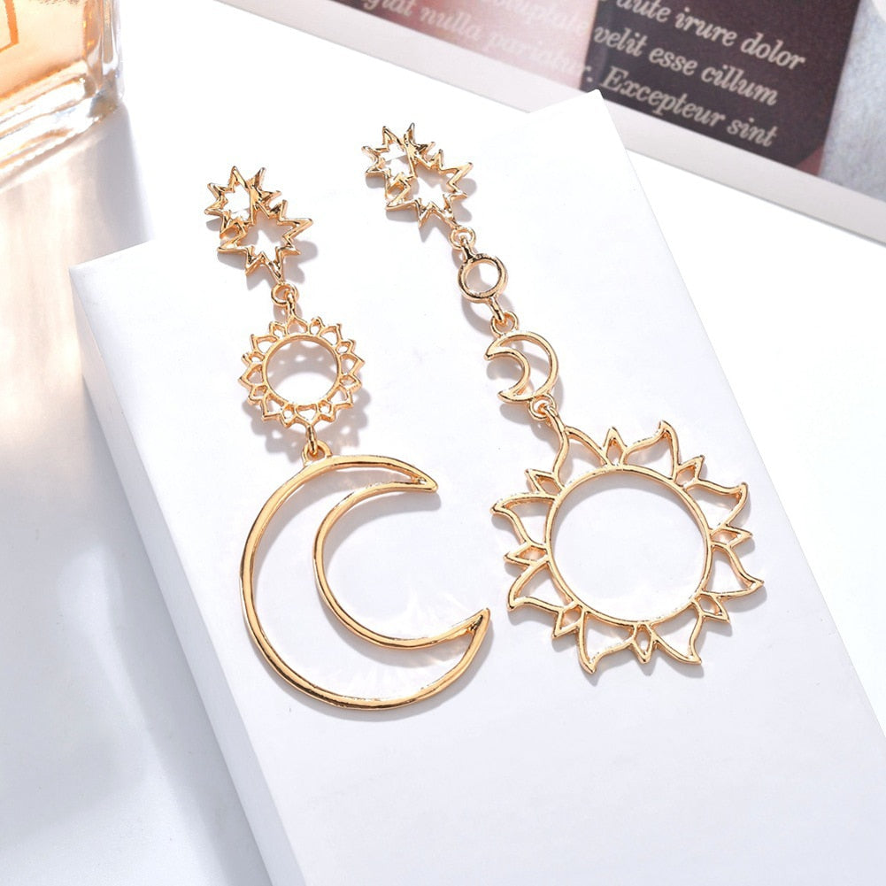 SUN & MOON EARRINGS